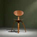 Square Coffee Table in Walnut with Staggered Legs, Italy, 1960s