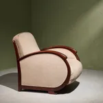 Square Coffee Table in Walnut with Staggered Legs, Italy, 1960s