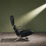 Square Coffee Table in Walnut with Staggered Legs, Italy, 1960s