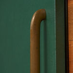 Table Lamp with Chrome Concentric Circles, Italy, 1970s