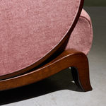 Table Lamp with Chrome Concentric Circles, Italy, 1970s