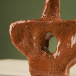 Willem van Hooff, Set of Four Tiny & Small Core Vessels, Glazed Earthenware, The Netherlands, 2020s