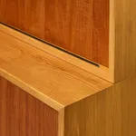 A.B. Svenska Möbelfabrikerna Bodafors, Cabinet with Decorative Carvings in Stained Birch , 1920/30s