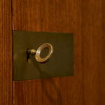 A.B. Svenska Möbelfabrikerna Bodafors, Cabinet with Decorative Carvings in Stained Birch , 1920/30s