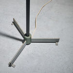 Table Lamp with Chrome Concentric Circles, Italy, 1970s