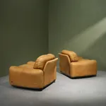 Square Coffee Table in Walnut with Staggered Legs, Italy, 1960s