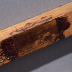 Square Coffee Table in Walnut with Staggered Legs, Italy, 1960s