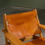 Square Coffee Table in Walnut with Staggered Legs, Italy, 1960s