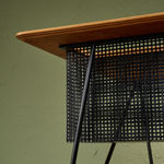 A.B. Svenska Möbelfabrikerna Bodafors, Circular Side Table in Natural and Stained Birch, 1930