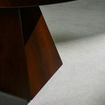 Table Lamp with Chrome Concentric Circles, Italy, 1970s