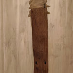 Prabhakar Pachpute, Museum Menageries 44 (The fossil reptile), 2025