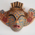 Beau Dick, Inuit Weather Mask, 2015