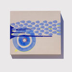 Kimberly Fulton Orozco, Insecure Mix, Language Learner, 48, Níijaangw hl k’udlán-gang (I Am Painting a Mask), 2023