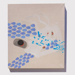 Kimberly Fulton Orozco, Insecure Mix, Language Learner, 48, Níijaangw hl k’udlán-gang (I Am Painting a Mask), 2023