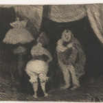 Ivar Arosenius, Beer hall (Ölkafféet), 1900