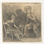 Ivar Arosenius, Beer hall (Ölkafféet), 1900