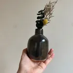 Tilly Slight, Small candle holder (blue halftone), 2024