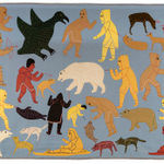 JACOB IRKOK (1937-2009) ARVIAT (ESKIMO POINT), Standing Caribou, c. late 1960s