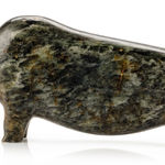 JACOB IRKOK (1937-2009) ARVIAT (ESKIMO POINT), Standing Caribou, c. late 1960s