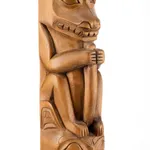 ELIZABETH NUTARAALUK AULATJUT (1914-1998) ARVIAT (ESKIMO POINT), Kayaker and Owl, c. late 1960s