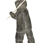 UNIDENTIFIED INUIT ARTIST, EASTERN CANADIAN ARCTIC, Ashtray and Match Holder, late 1950s