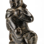 JACOB IRKOK (1937-2009) ARVIAT (ESKIMO POINT), Standing Caribou, c. late 1960s