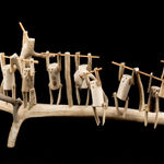 LUCY TASSEOR TUTSWEETOK (1934-2012) ARVIAT (ESKIMO POINT), Mother and Child, late 1990s