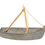 ABRAHAM NASTAPOKA (1900-1981) INUKJUAK (PORT HARRISON), Dog Head Bookends, 1960