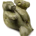 JACOB IRKOK (1937-2009) ARVIAT (ESKIMO POINT), Standing Caribou, c. late 1960s