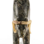 JACOB IRKOK (1937-2009) ARVIAT (ESKIMO POINT), Standing Caribou, c. late 1960s