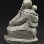 UNIDENTIFIED ARTIST, POSSIBLY IGLOOLIK, Reclining Sea Goddess, mid 1960s