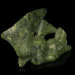 ABRAHAM NASTAPOKA (1900-1981) INUKJUAK (PORT HARRISON), Dog Head Bookends, 1960