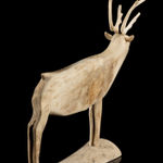 JACOB IRKOK (1937-2009) ARVIAT (ESKIMO POINT), Standing Caribou, c. late 1960s