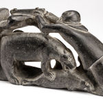 JACOB IRKOK (1937-2009) ARVIAT (ESKIMO POINT), Standing Caribou, c. late 1960s