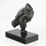 MARY KAHOOTSUAK MIKI (1920-1993) ARIVAT (ESKIMO POINT), Kneeling Woman, c. early 1970s