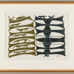 TUMIRA ASHOONA (1943-) KINNGAIT (CAPE DORSET), Inukshoo, 1964 (1964/5 #81)