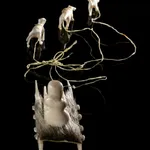 UNIDENTIFIED YUITS (SIBERIAN YU'PIK) ARTIST, Letter Opener with Head of a Woman Finial, 1970s