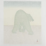 VICTORIA MAMNGUQSUALUK (1930-2016) QAMANI'TUAQ (BAKER LAKE), Untitled Work on Cloth, late 1970s