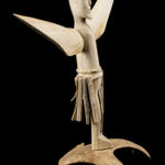 JACOB IRKOK (1937-2009) ARVIAT (ESKIMO POINT), Standing Caribou, c. late 1960s