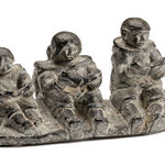 LUCY TASSEOR TUTSWEETOK (1934-2012) ARVIAT (ESKIMO POINT), Mother and Child, late 1990s