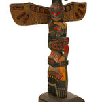 JOSEPHIE ACULIAK (1910-1968) INUKJUAK (PORT HARRISON), Curled Hare, Scenting Danger, 1960