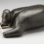 TUMIRA ASHOONA (1943-) KINNGAIT (CAPE DORSET), Inukshoo, 1964 (1964/5 #81)