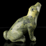 ABRAHAM NASTAPOKA (1900-1981) INUKJUAK (PORT HARRISON), Dog Head Bookends, 1960