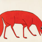 TOONOO SHARKY (1970-) KINNGAIT (CAPE DORSET), Alighting Bird, 2001