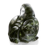 UNIDENTIFIED YUITS (SIBERIAN YU'PIK) ARTIST, Letter Opener with Head of a Woman Finial, 1970s