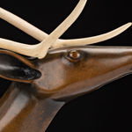 JACOB IRKOK (1937-2009) ARVIAT (ESKIMO POINT), Standing Caribou, c. late 1960s