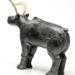 JACOB IRKOK (1937-2009) ARVIAT (ESKIMO POINT), Standing Caribou, c. late 1960s