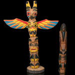 Three Artists: MYRTILLE DEMEULLES (DE MEULLES) (1941-), MÉTIS, CHURCHILL MANITOBA; GLORIA McKINNEY, CHURCHILL, MANITOBA; and JESSIE HENDERSON, CHURCHILL, MANITOBA, Three...