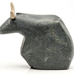 JACOB IRKOK (1937-2009) ARVIAT (ESKIMO POINT), Standing Caribou, c. late 1960s