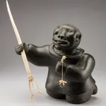 TOONOO SHARKY (1970-) KINNGAIT (CAPE DORSET), Alighting Bird, 2001